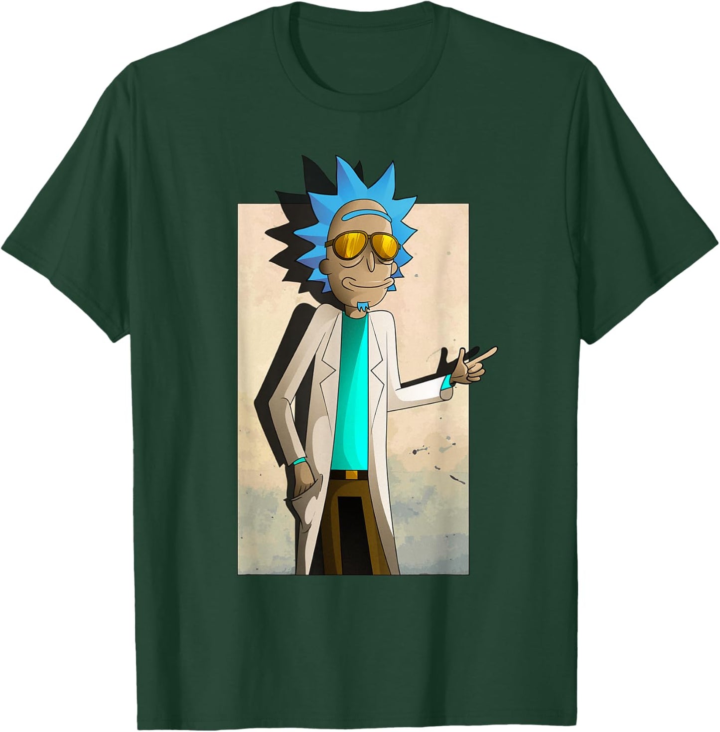 Mademark x Rick and Morty - Rick and Morty Cool Rick of Ricklantis T-Shirt - T-Shirt | Forest