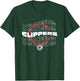 NBA Los Angeles Clippers Wave Outline Team Logo T-Shirt - T-Shirt | Forest