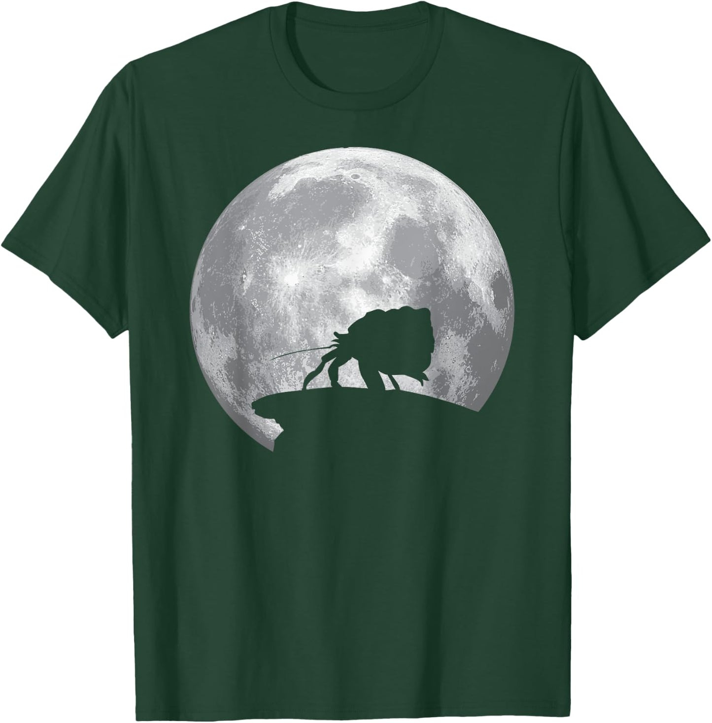 HERMIT CRAB And Moon Vintage Halloween Costume T-Shirt - T-Shirt | Forest