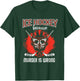 Ice Hockey Because Murder Is Wrong | Ice Hockey Player T-Shirt - T-Shirt | Forest