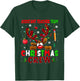 Assistant Teacher Team Christmas Crew Job Colorful Reindeer T-Shirt - T-Shirt | Forest