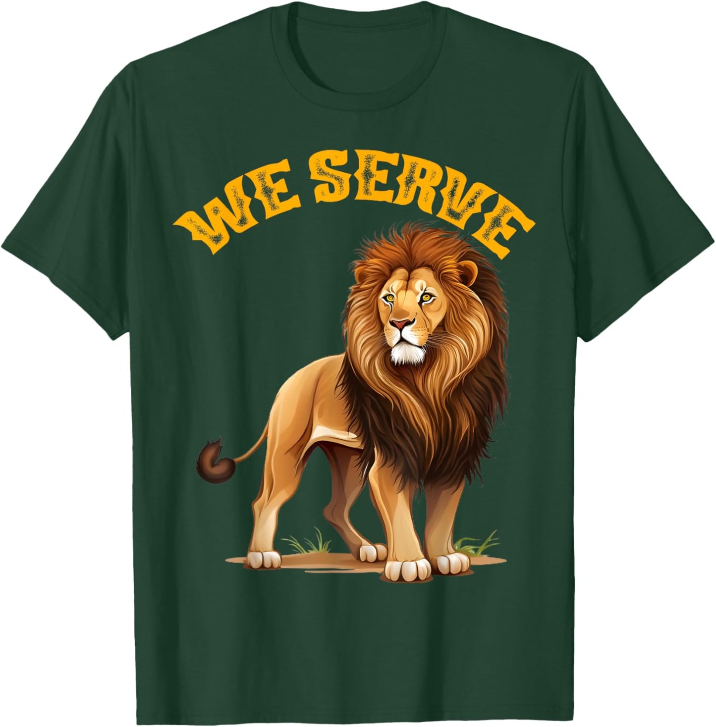 Lions Club member We Serve gift T-Shirt - T-Shirt | Forest