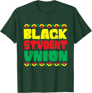 Black Student HBCU African American Pride Women Men T-Shirt - T-Shirt | Forest