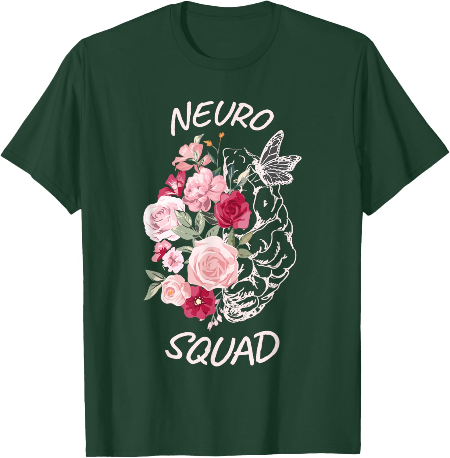 Neurology Neuro Nurse Neuro Tech Neuro Squad T-Shirt - T-Shirt | Forest