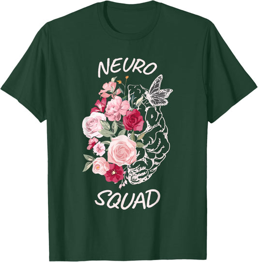 Neurology Neuro Nurse Neuro Tech Neuro Squad T-Shirt - T-Shirt | Forest