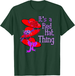 Red Hat It's a Red Hat Thing Gift Small T-Shirt - T-Shirt | Forest