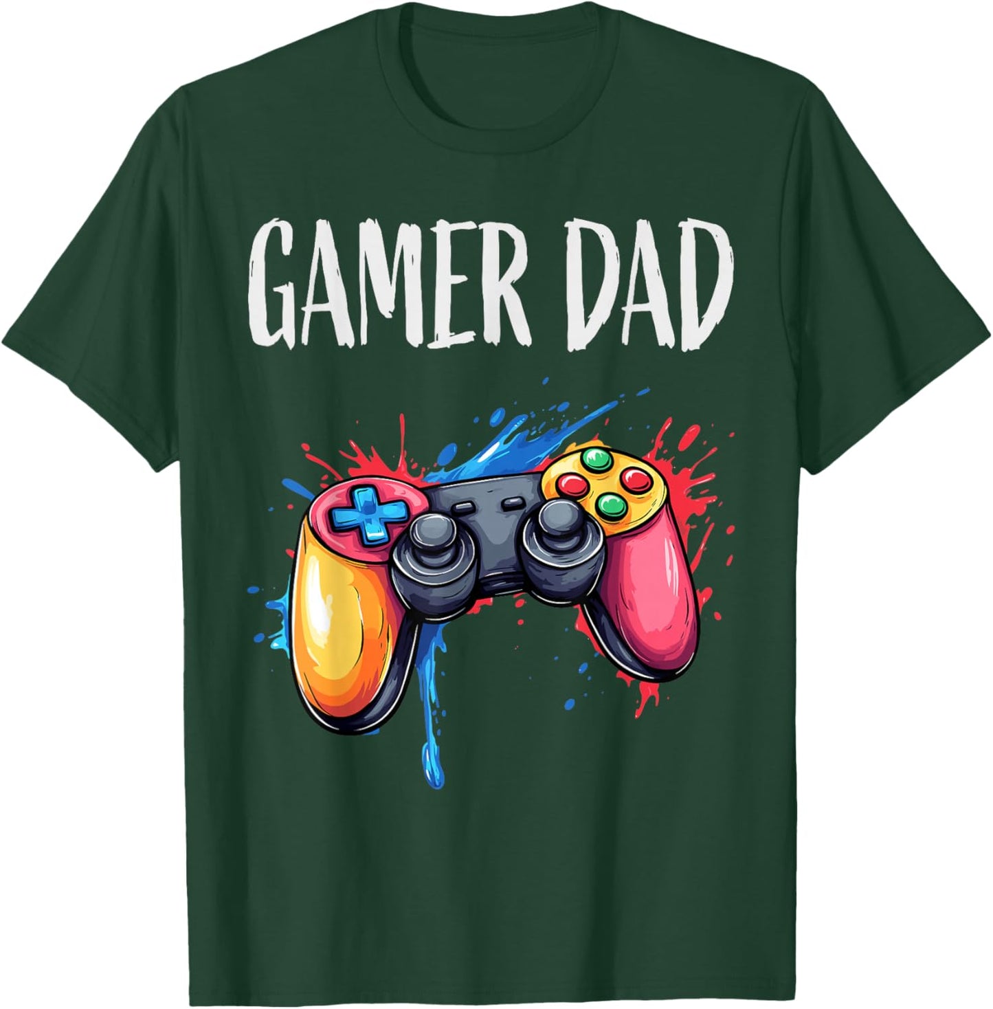 Gamer Dad T-Shirt - T-Shirt | Forest