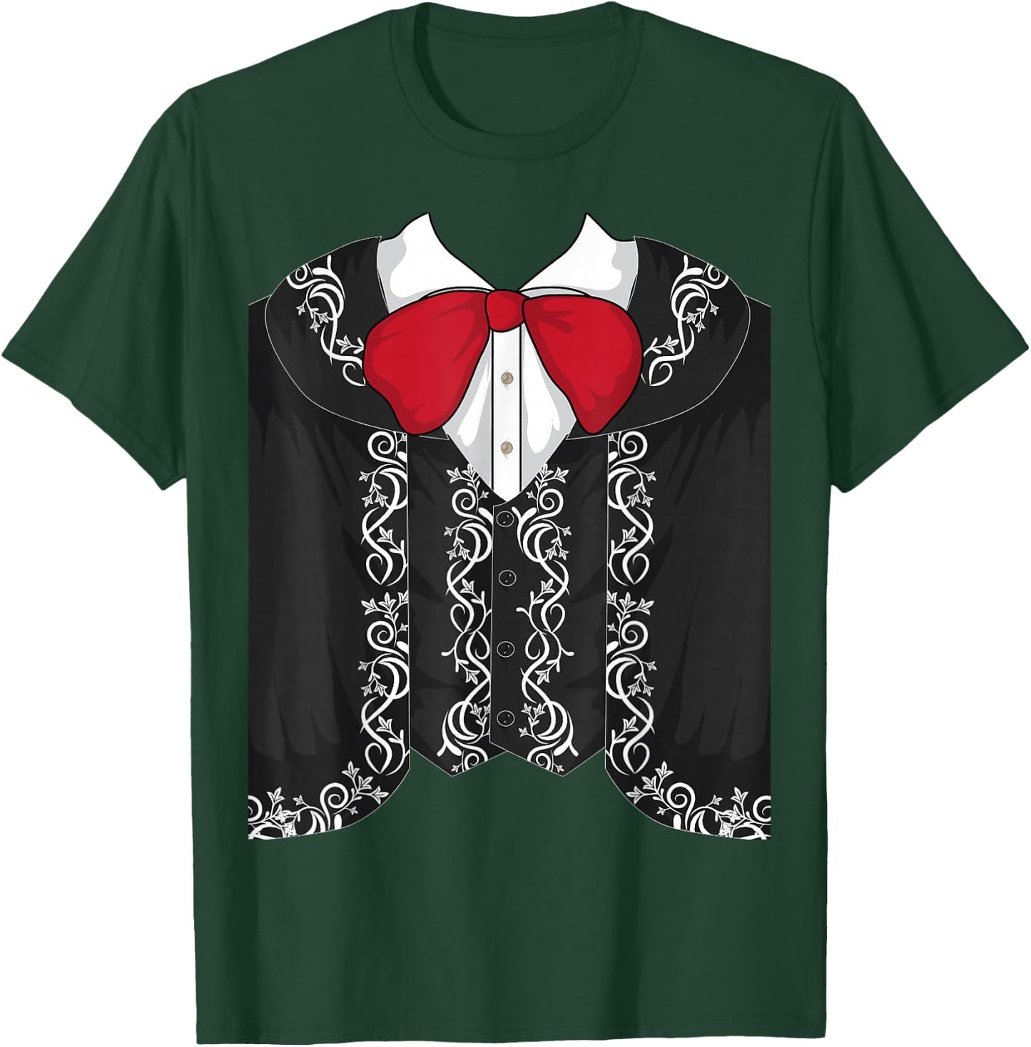 Mexican Mariachi Halloween Costume Shirt Cool Mariachi Gift T-Shirt - T-Shirt | Forest