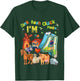 Barnyard 4th Birthday Farm Animals 4 Years Old Farming T-Shirt - T-Shirt | Forest