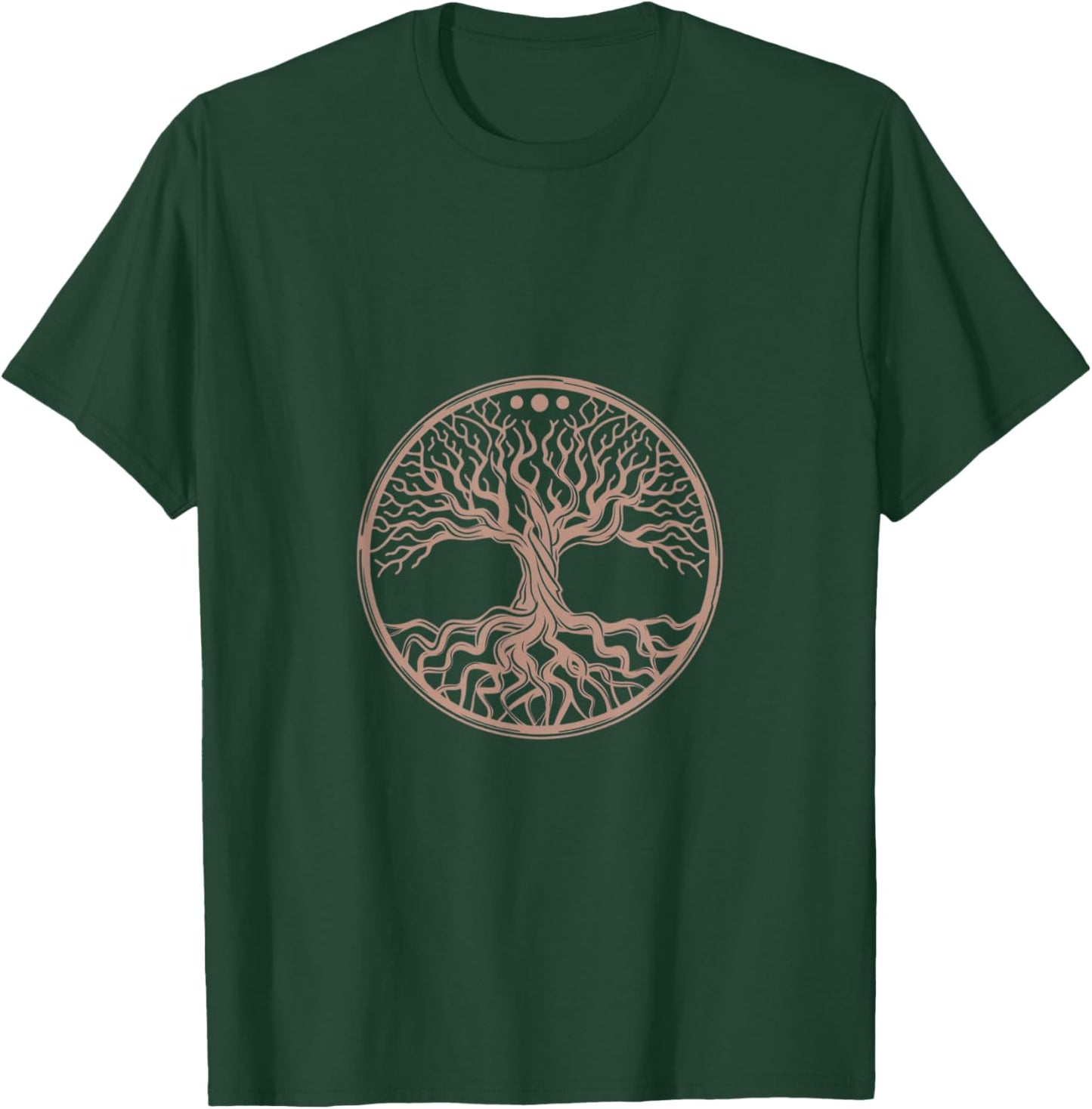 Tree Yggdrasil Viking Symbol of Life Celtic Nordic , Black, S T-Shirt - T-Shirt | Forest
