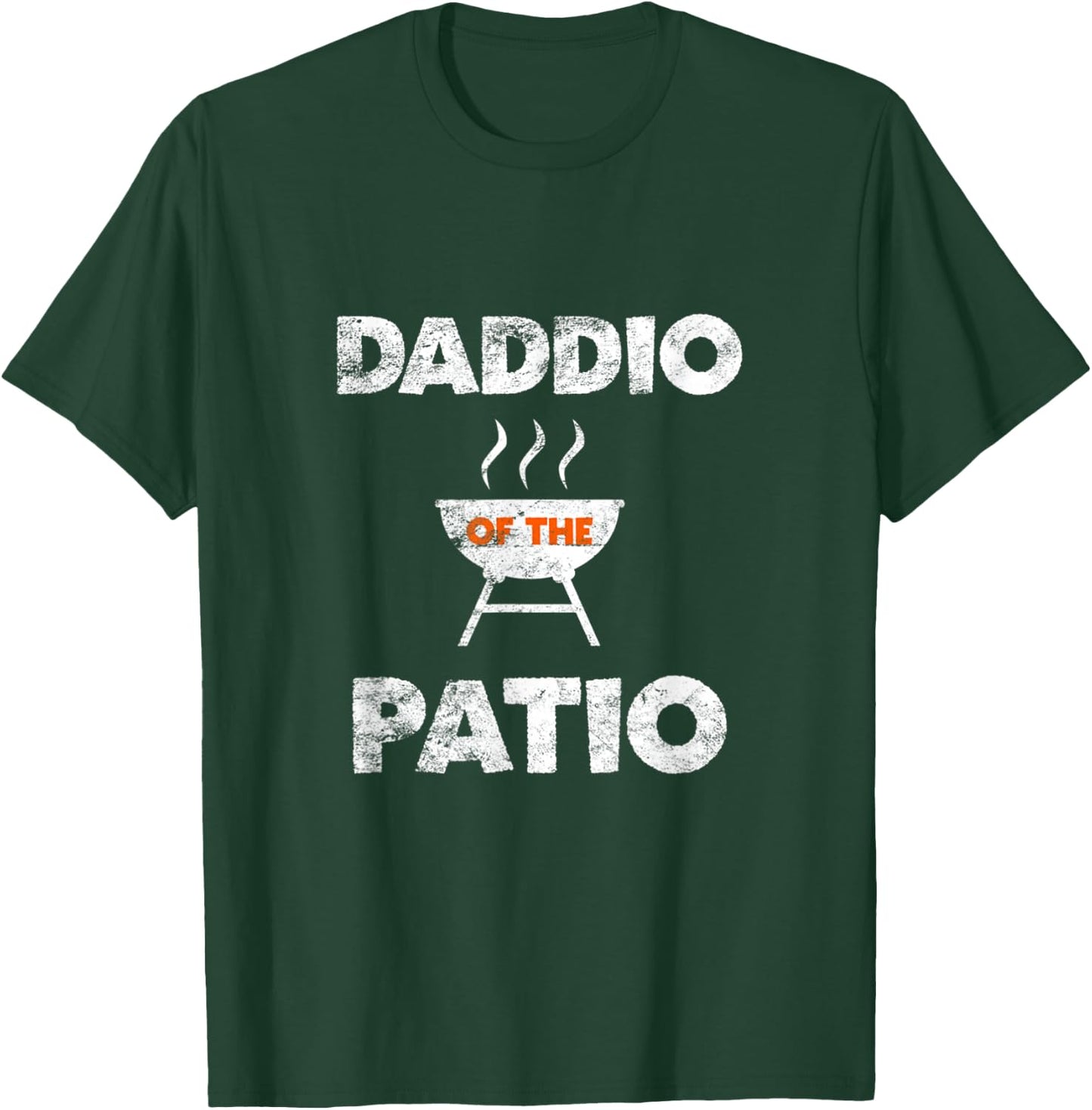 Daddio Of The Patio Grill Daddy BBQ Grilling July 4th Gift T-Shirt - T-Shirt | Forest