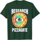 All Seeing Pizza Eye Research Pizzagate T-Shirt - T-Shirt | Forest