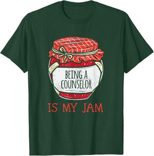 Fun Counseling Appreciation | Funny Cute School Counselor T-Shirt - T-Shirt | Forest