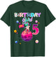 5th Birthday 5 Years Old Astronaut Space Galaxy Girl T-Shirt - T-Shirt | Forest