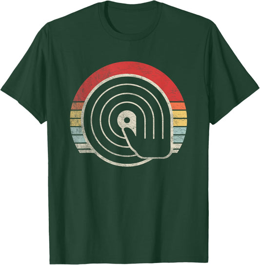 Vintage DJ Shirt Dope DJ Spinning Vinyl Record Funny Music T-Shirt - T-Shirt | Forest
