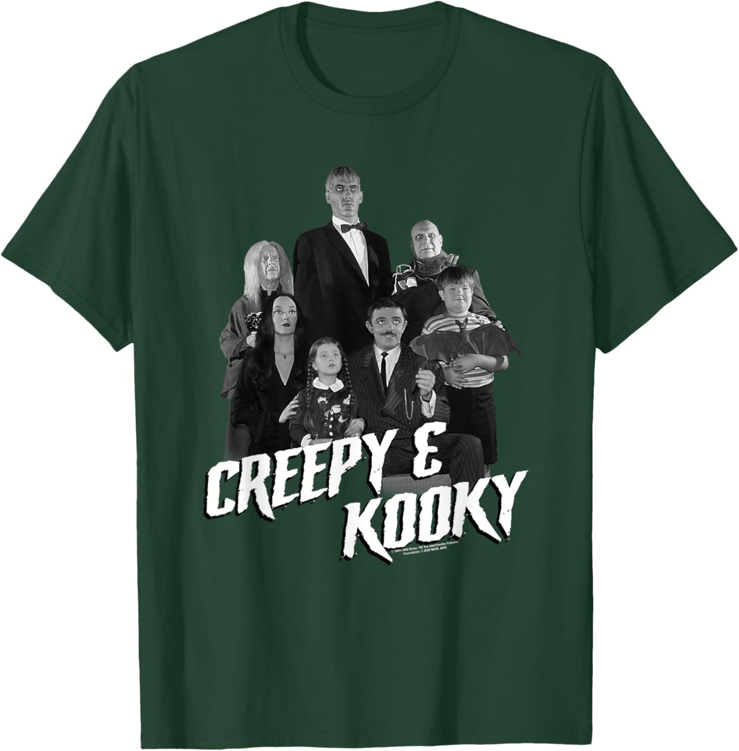 The Addams Family Creepy and Kooky T-Shirt - T-Shirt | Forest
