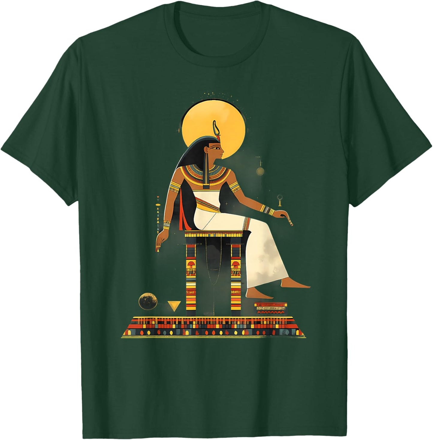 Ancient Egypt Egyptology Egypt Mythology Tutankhamun T-Shirt - T-Shirt | Forest