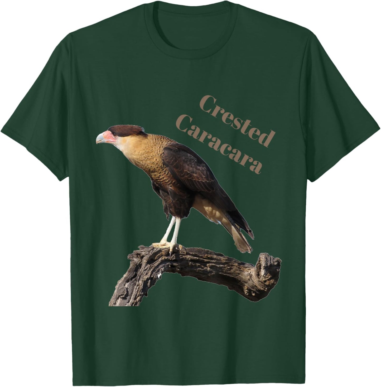 Crested Caracara T-Shirt - T-Shirt | Forest