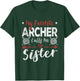 My Favorite Archer Calls Me Sister Archery T-Shirt - T-Shirt | Forest