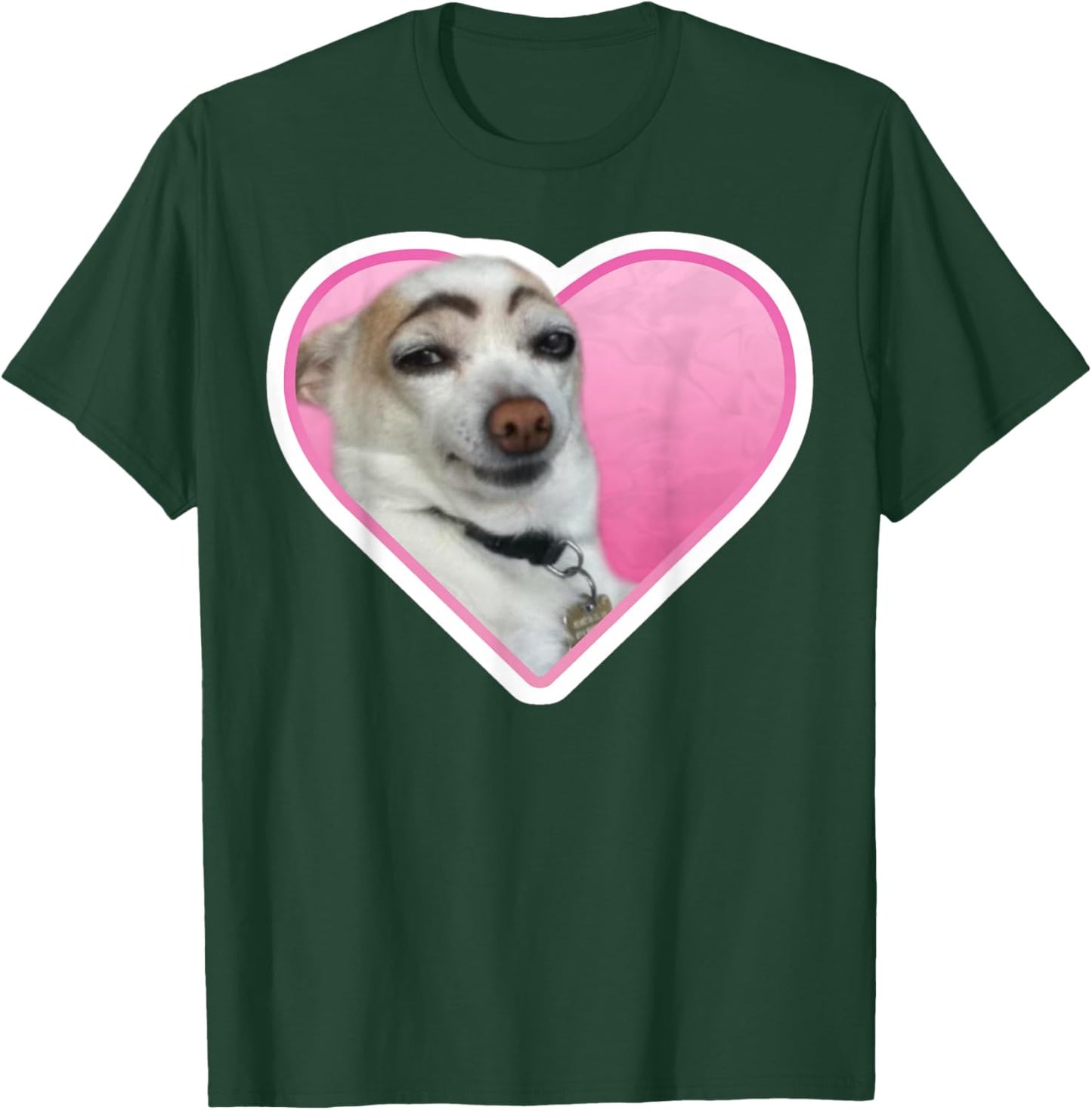 Eyebrow Doggo Meme Funny Internet Dog Women Kids T-Shirt - T-Shirt | Forest