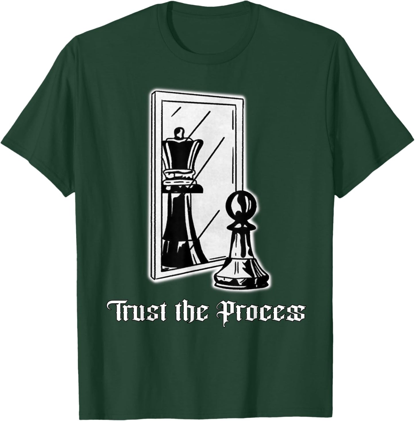 Trust the Process Chess King T-Shirt - T-Shirt | Forest