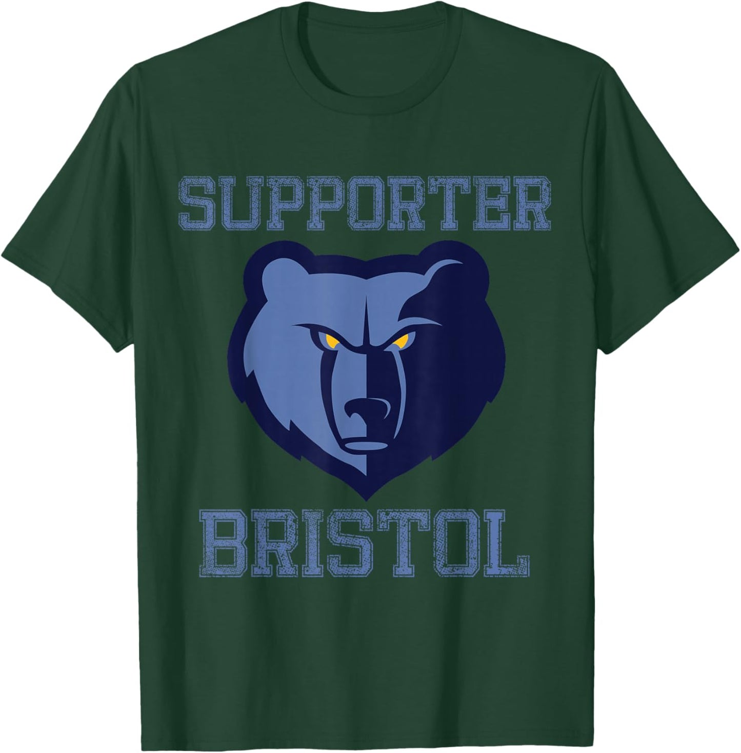 Supporter Bristol Rugby Funny Rugbyman England T-Shirt - T-Shirt | Forest