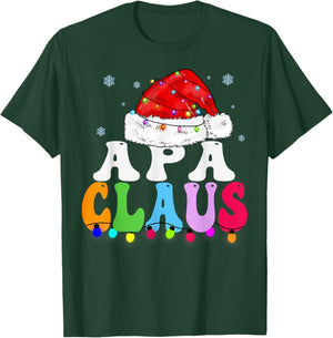 APA Claus Funny Xmas Family Matching APA Grandma Christmas T-Shirt - T-Shirt | Forest