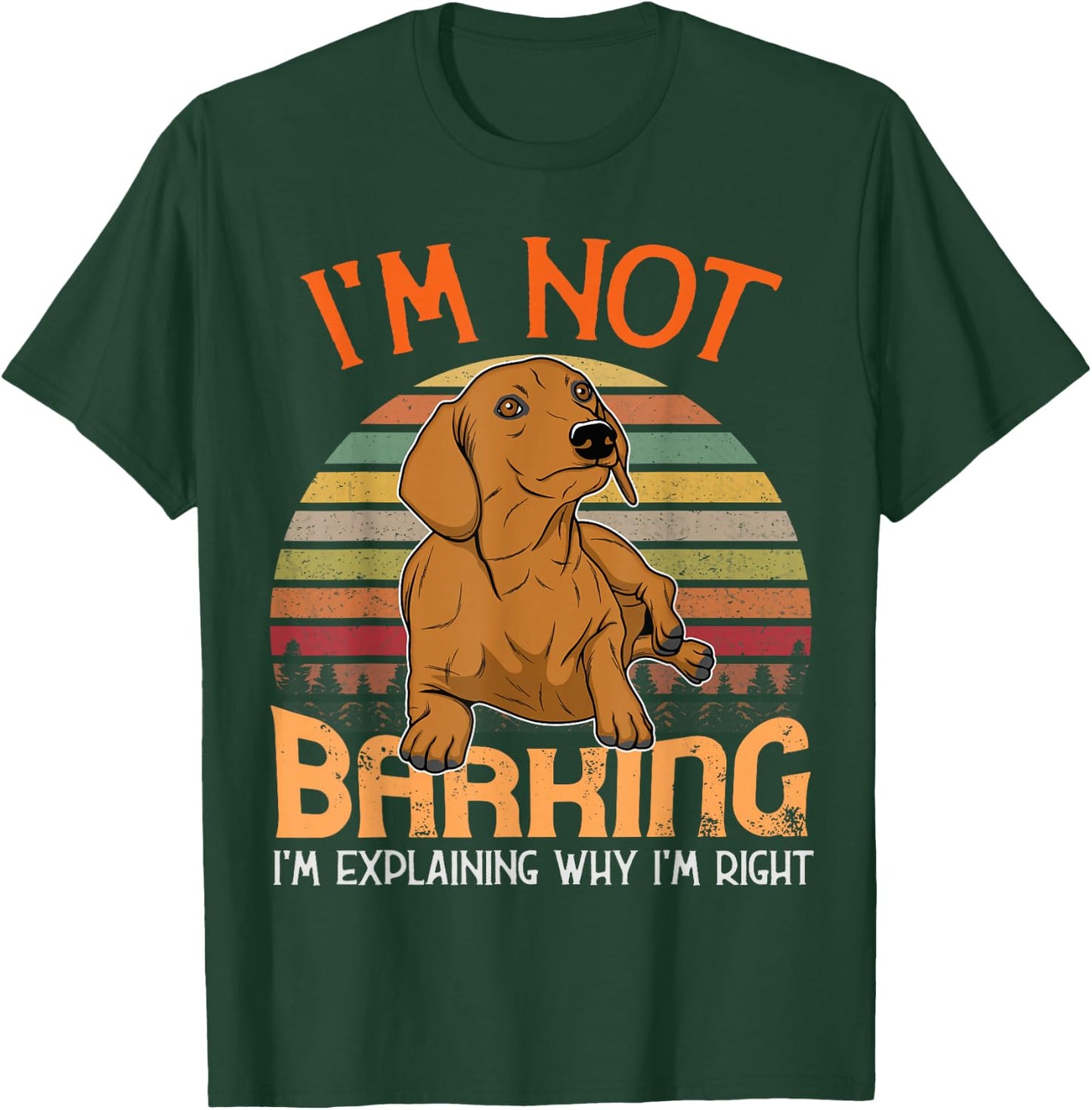 Dachshund Dachshund Teckel T-Shirt - T-Shirt | Forest