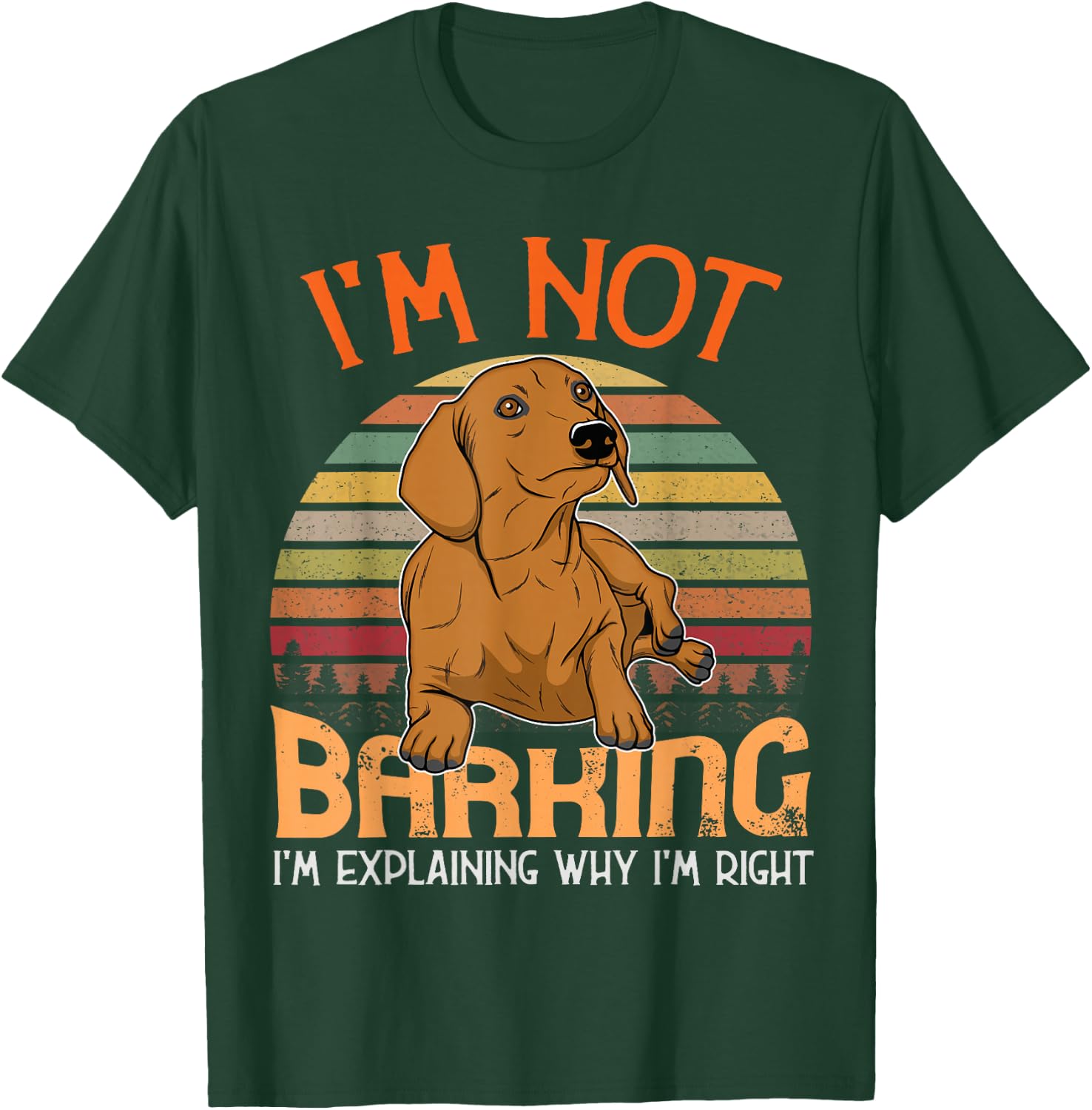 Dachshund Dachshund Teckel T-Shirt - T-Shirt | Forest