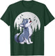 Cute Baby Howling Wolf Cub Sketch Costume T-Shirt - T-Shirt | Forest