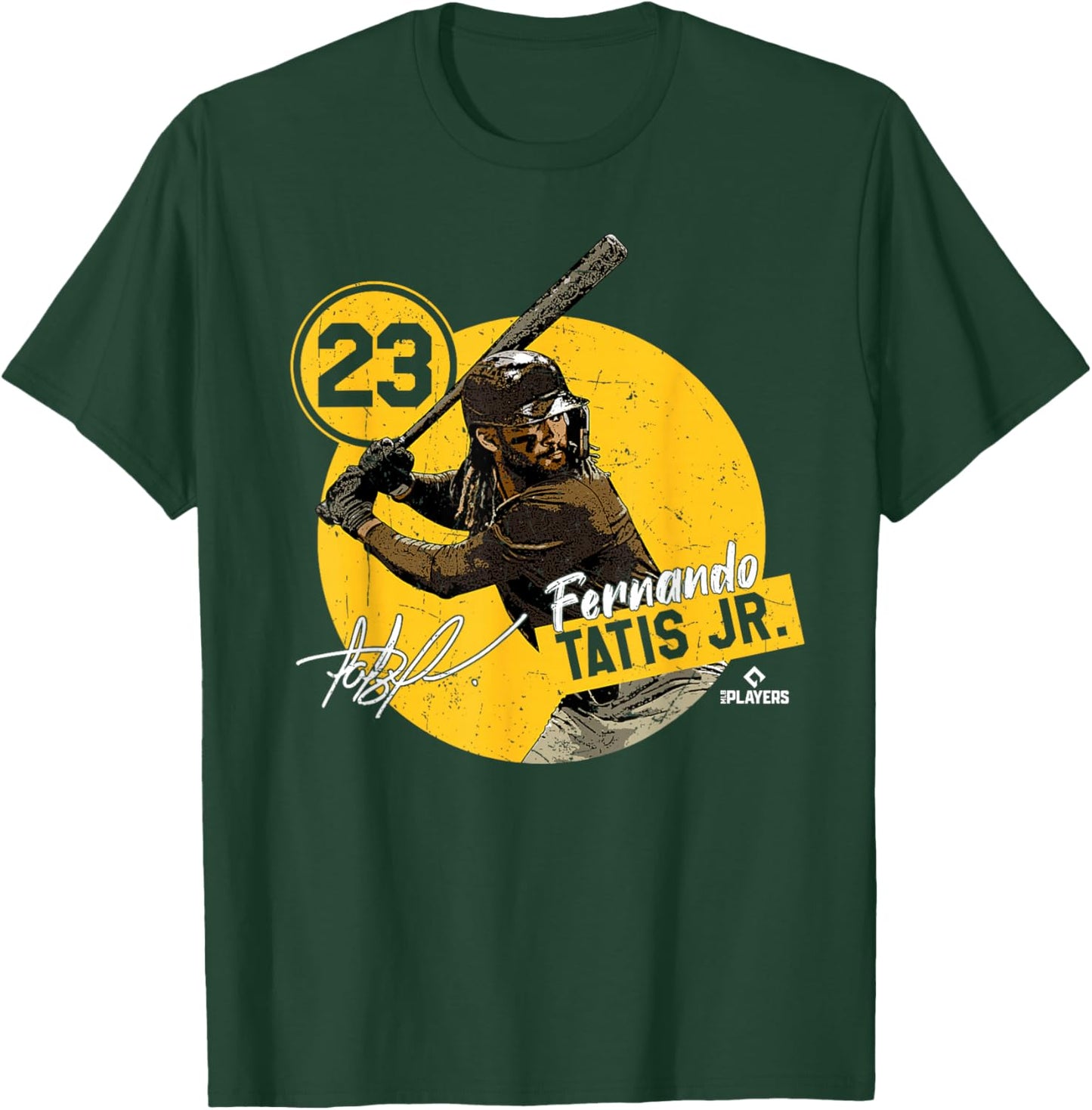Fernando Tatis Jr | San Diego MLB Player League | MLBTAT4038 T-Shirt - T-Shirt | Forest