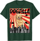 Funny Retro Japanese Dogzilla Golden Retriever T-Shirt - T-Shirt | Forest