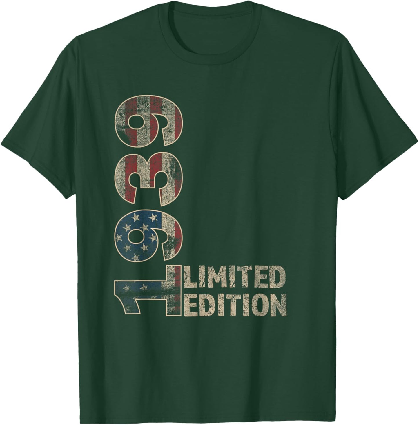 86th Birthday Gift men Vintage born 1939 turning 86 Year Old T-Shirt - T-Shirt | Forest