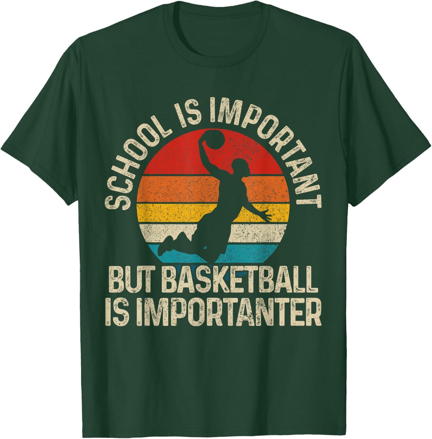 Basketball Vintage Saying Funny Gift T-Shirt - T-Shirt | Forest