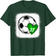 Custom Soccer Mom Number 27 Heart for Mom, Mommy T-Shirt - T-Shirt | Forest