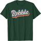 Robbie Personalisiertes Namensshirt Custom Lettering 70er Jahre T-Shirt - T-Shirt | Forest