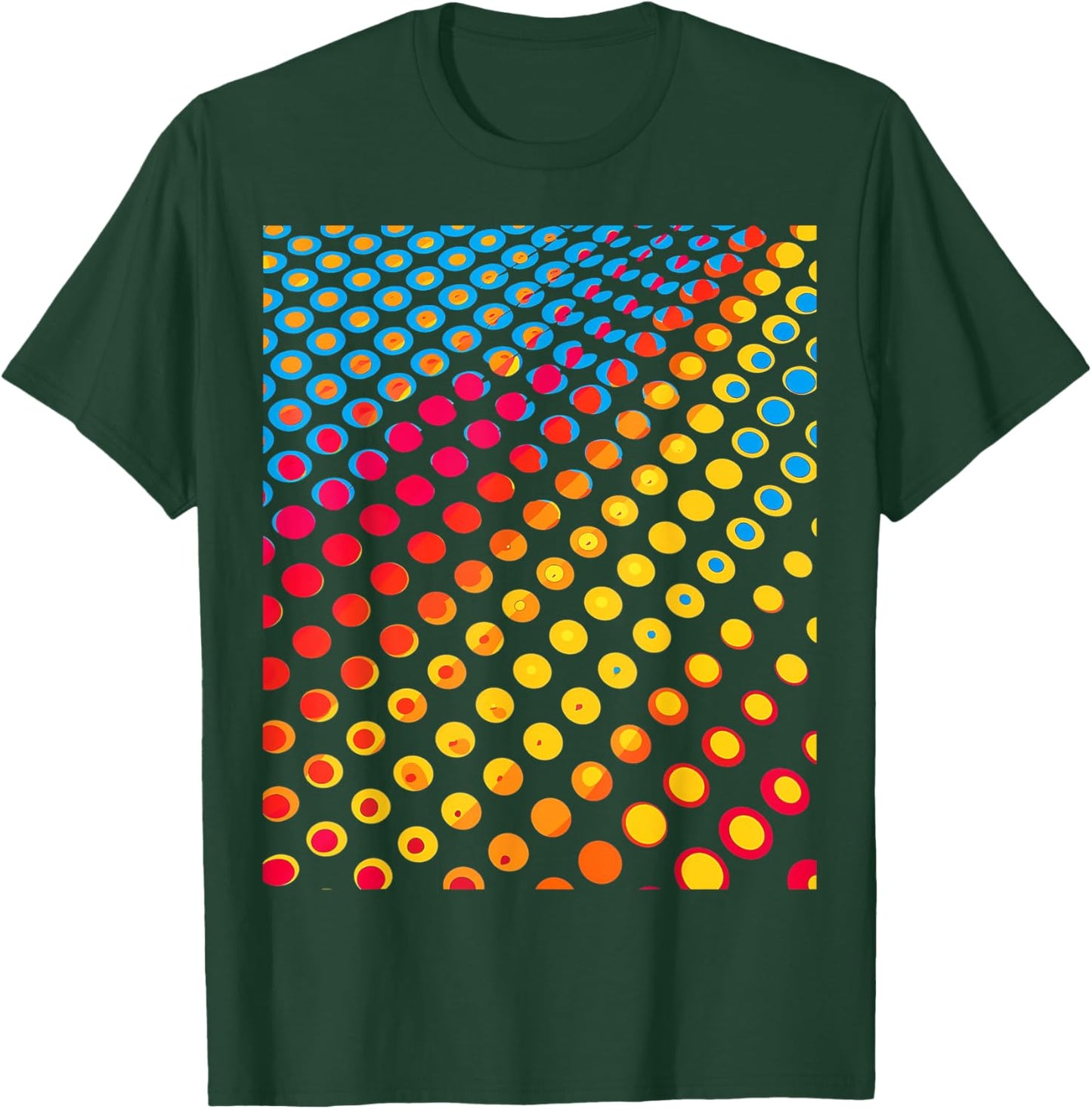 Abstract Pop T-Shirt - T-Shirt | Forest