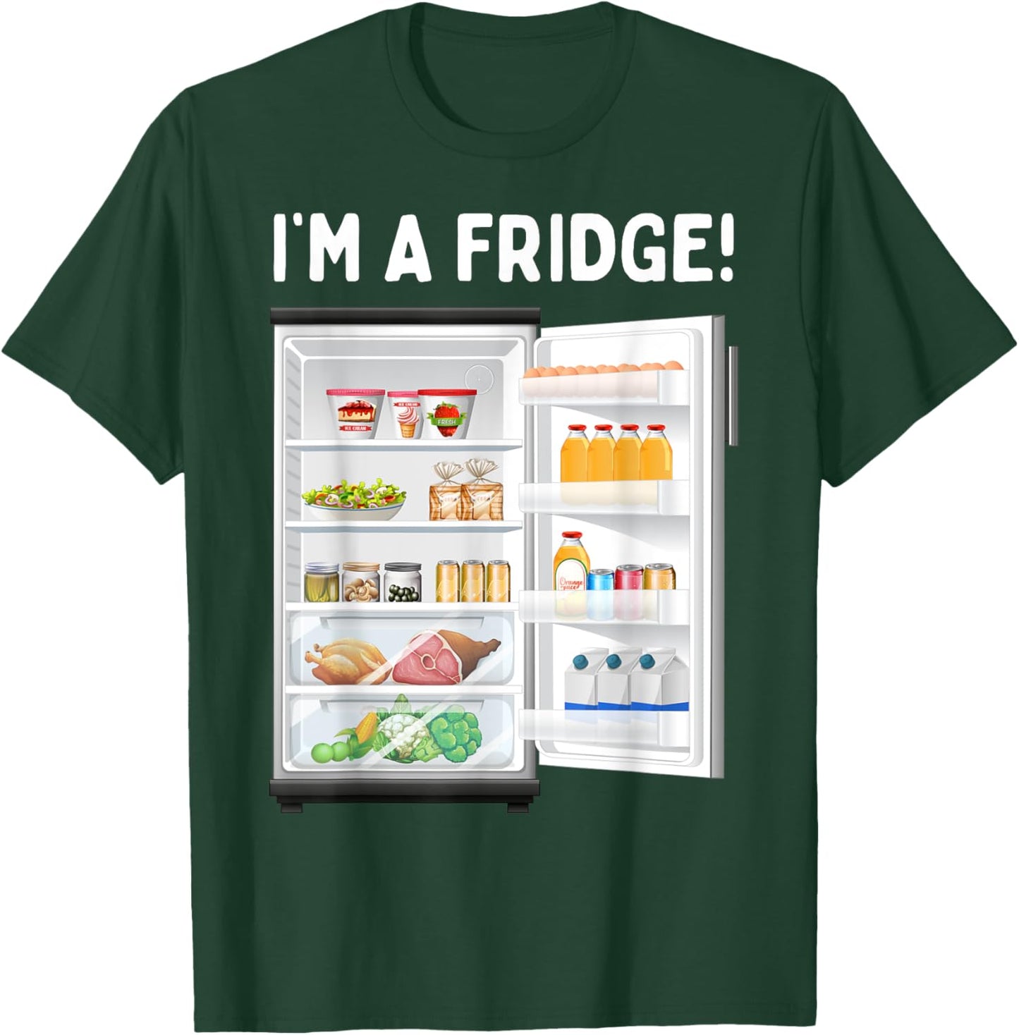Funny Fridge Costume T-Shirt - T-Shirt | Forest