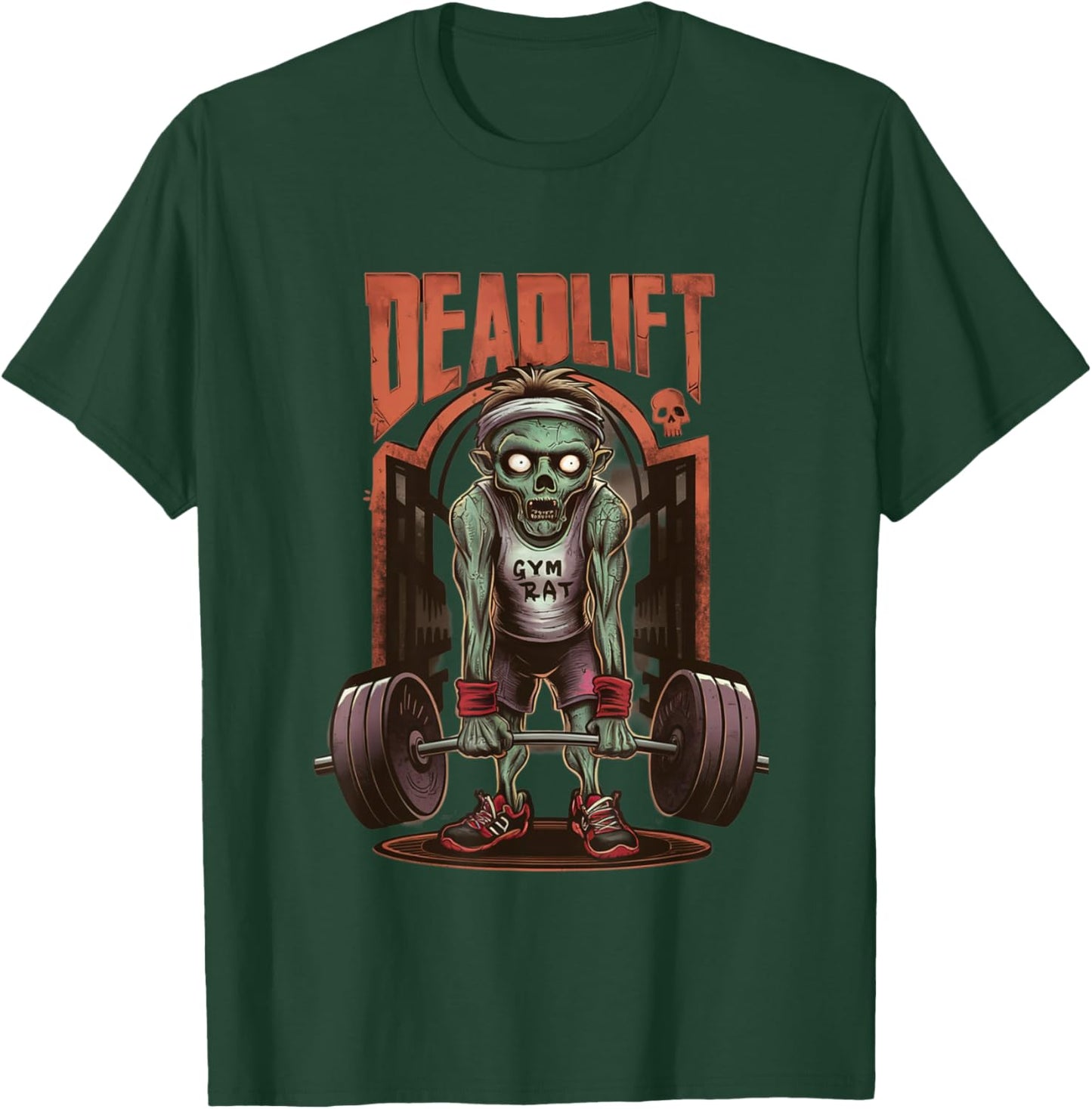 Zombie Workout Gym T-Shirt - T-Shirt | Forest