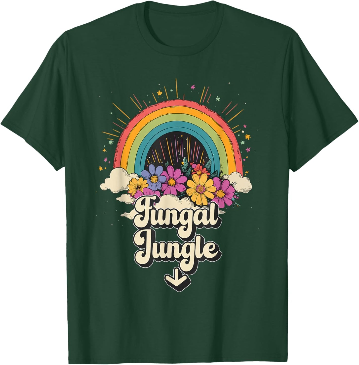 Inappropriate Fungal Jungle Embarrassing Adult Humor T-Shirt - T-Shirt | Forest