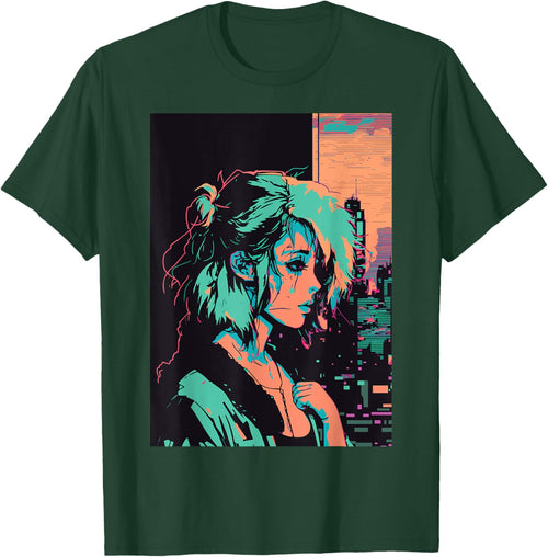 Japanese Vaporwave Sad Anime Girl Indie Aesthetic Otaku