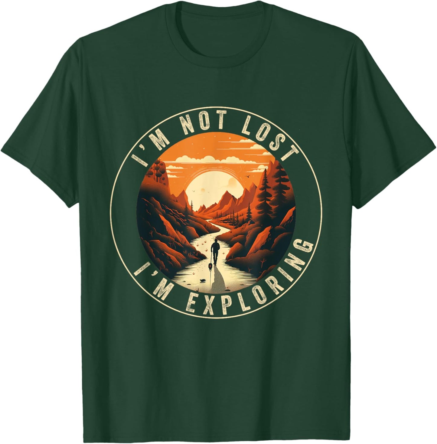 Hiking Women Nature outdoorsy Funny Hiker Hike Lover T-Shirt - T-Shirt | Forest