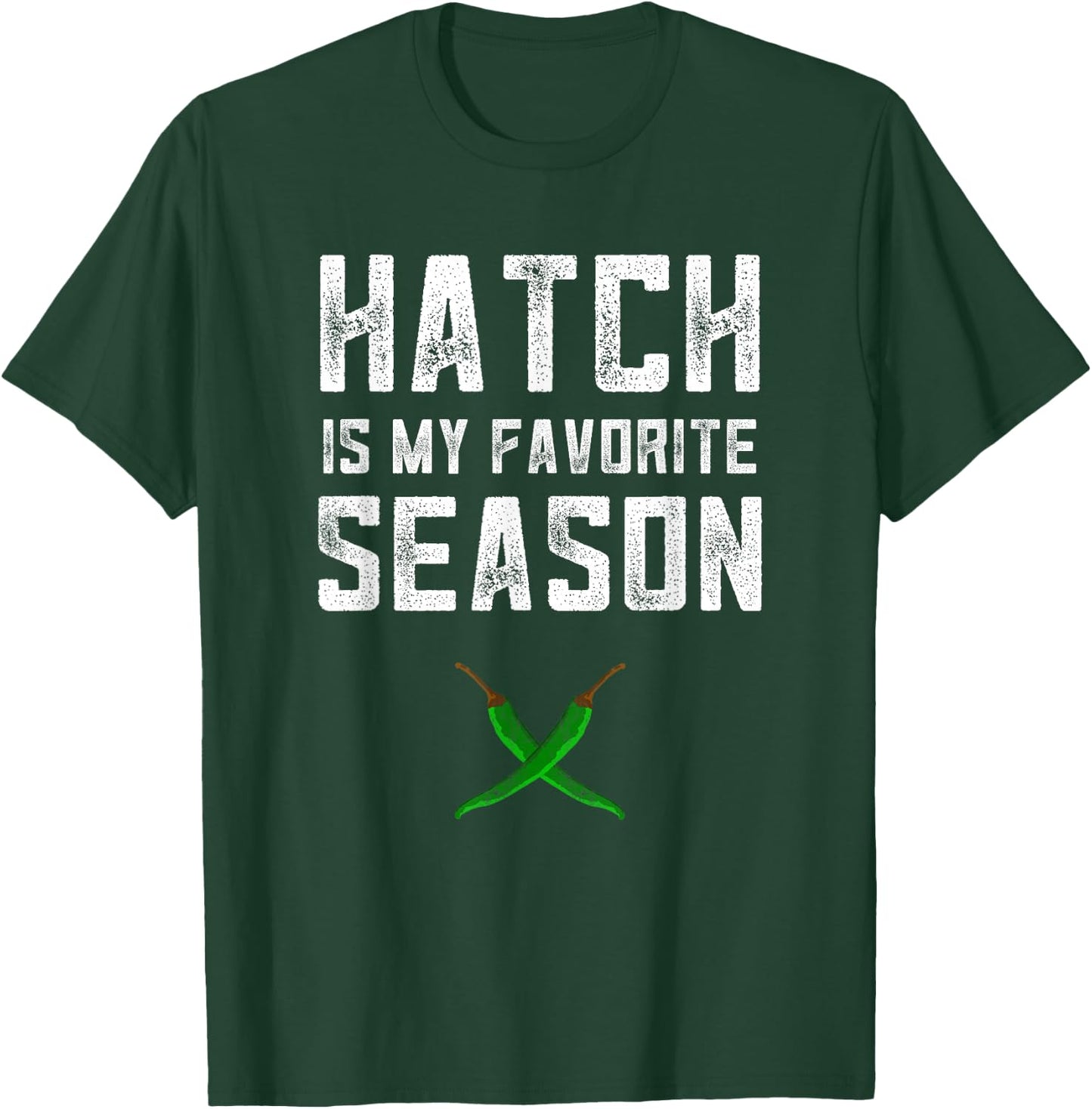 Hatch Chili Lovers Gift New Mexico Pride Green Pepper Gifts T-Shirt - T-Shirt | Forest