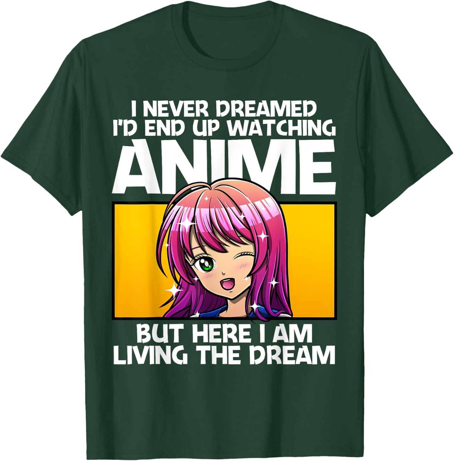 Anime Gift Women Anime Merch Anime Lovers Teen Girls T-Shirt - T-Shirt | Forest