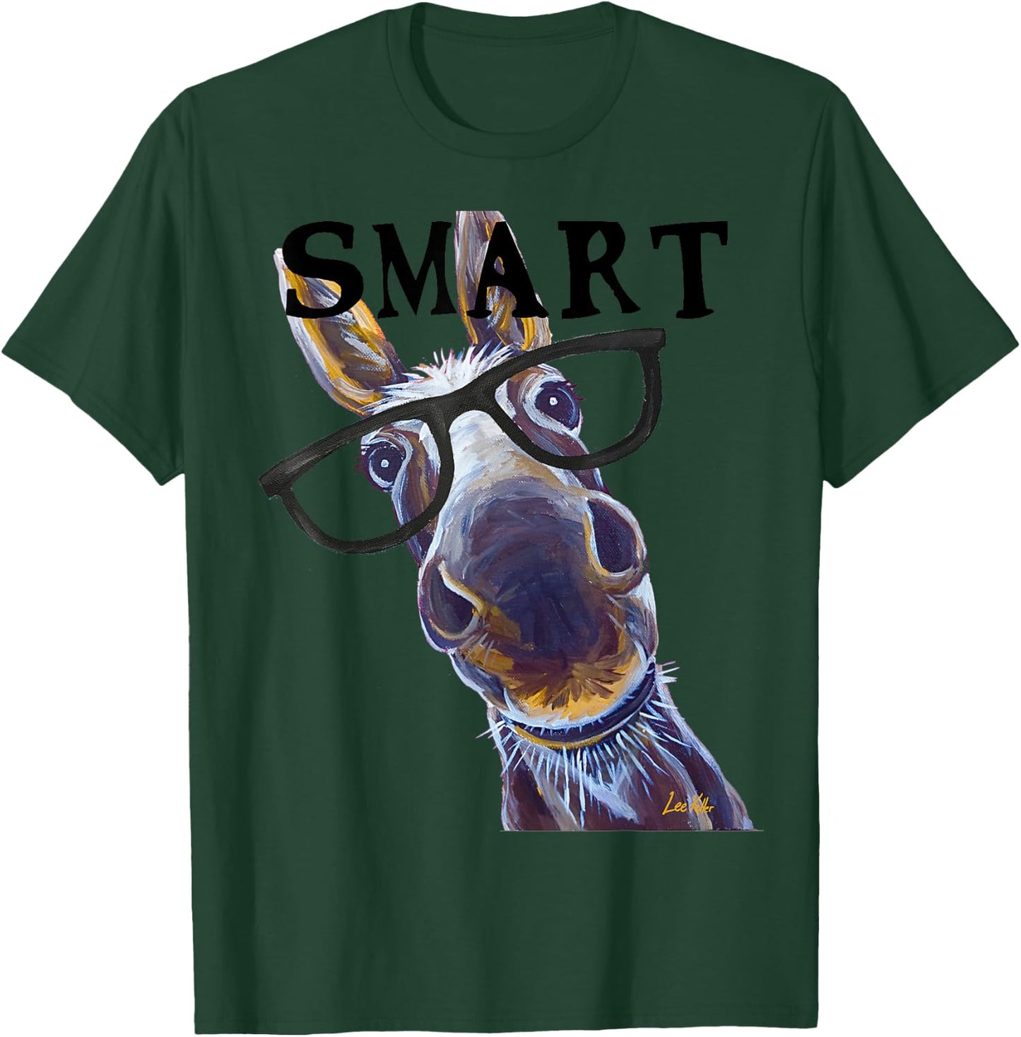 Smart Donkey Shirt, Smart Donkey T-Shirt - T-Shirt | Forest