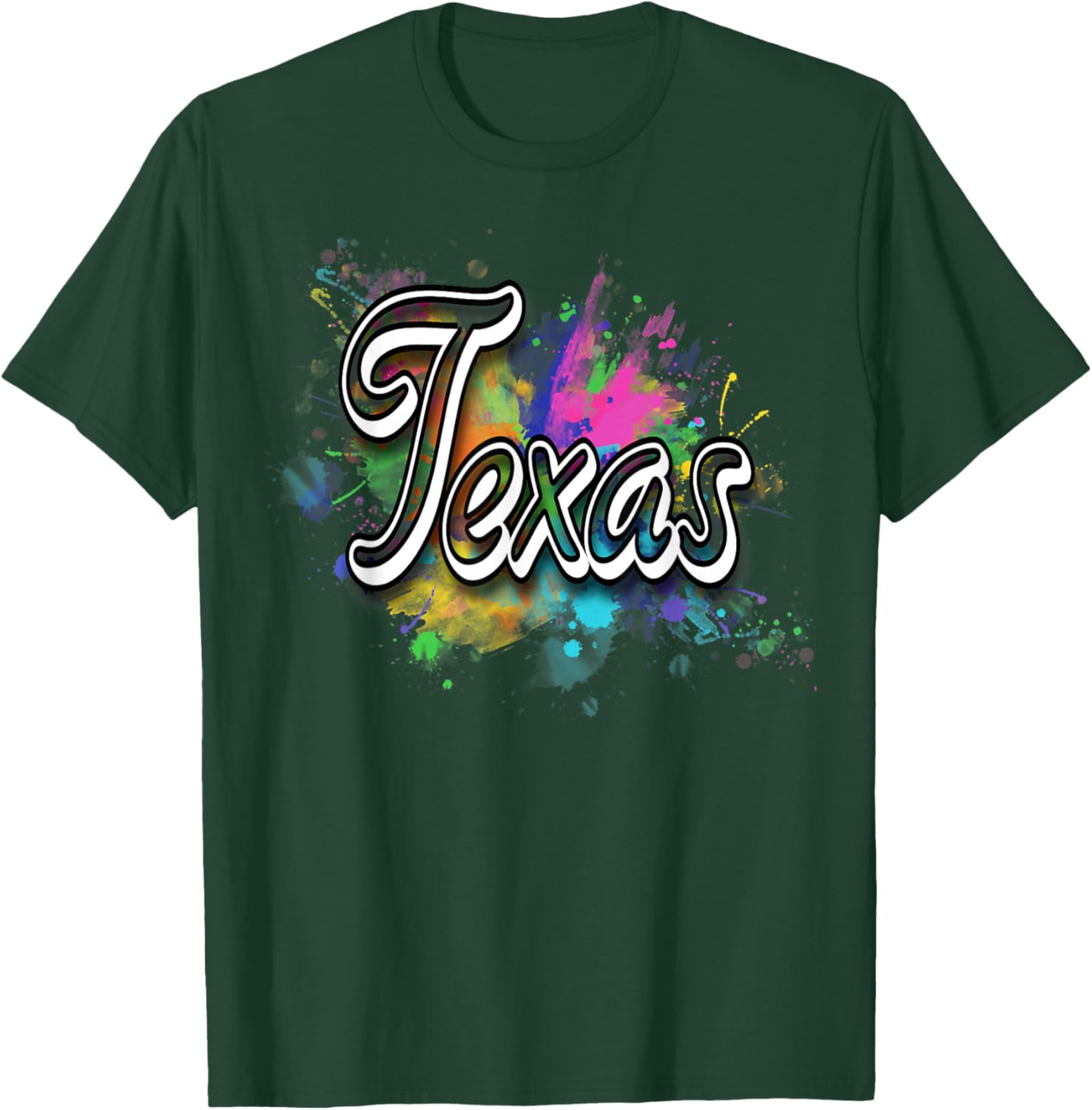 Texas Lone Star State Apparel , Women & Kids - Texas T-Shirt - T-Shirt | Forest