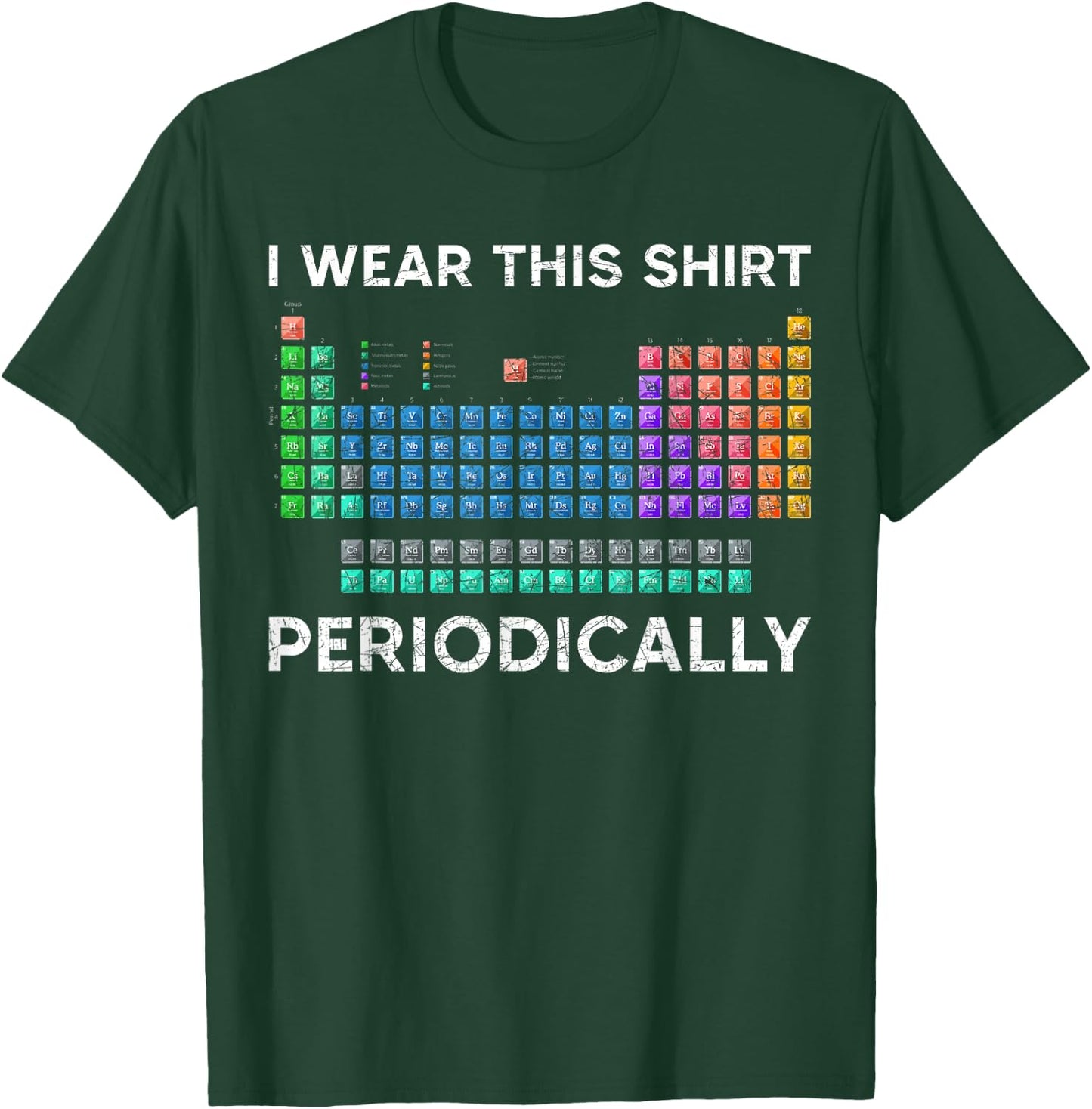 Periodic Table Chemistry T-Shirt - T-Shirt | Forest