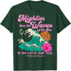 Mighter Than The Waves Christian Bible Scripture Psalm 93:4 T-Shirt - T-Shirt | Forest