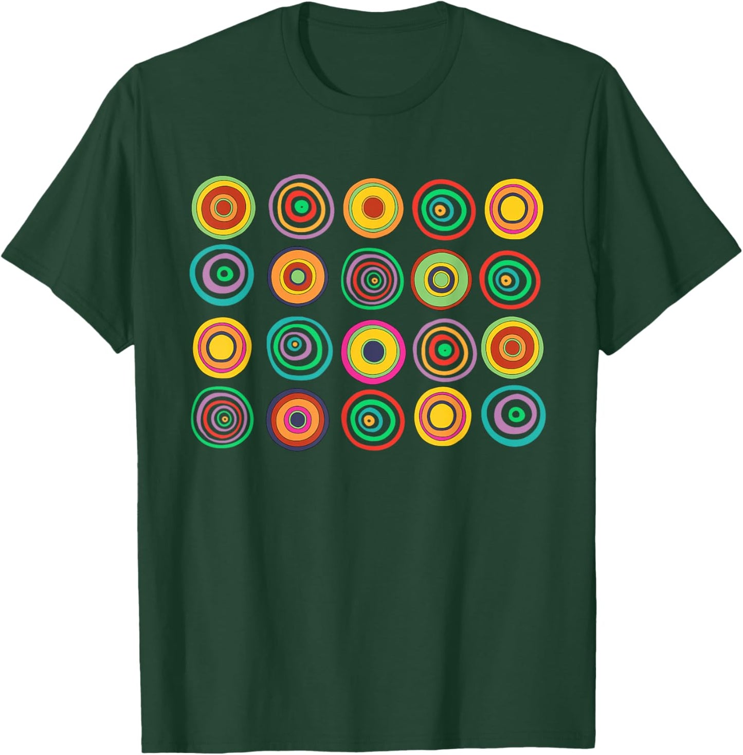 Colorful Polka Dot Day September 15th Outfit Men Women Kids T-Shirt - T-Shirt | Forest