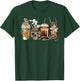 Skeleton Coffee Latte Skull Caffeinated Halloween T-Shirt - T-Shirt | Forest